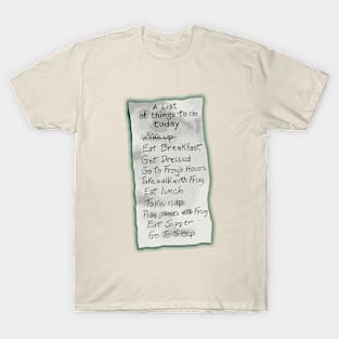 Toad Agenda T-Shirt